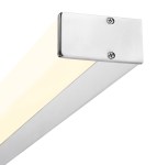 Sv. Bath Square Small, LED, 23W, 3000K, 1650lm, IP44, chrom
