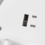 Sv. Elegance Square 4 Evolution 38/29W 3/4K, IP20,stmív, bíl