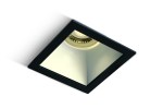 Sv. Ula 10W MR16 GU10 IP20 černé s bílým reflektorem