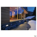Svítidlo BRICK LED Downunder, stříbrnošedá, teplá bílá LED