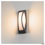 Svítidlo MERIDIAN II, nástěnné, antracitová, E27, max. 60W