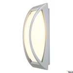 Svítidlo MERIDIAN II, nástěnné, stříbrnošedá, E27, max. 60W
