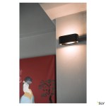 Svítidlo OSSA R7s,oval,mat. černá,R7s 78mm,max.100W,up/down