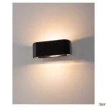 Svítidlo OSSA R7s,oval,mat. černá,R7s 78mm,max.100W,up/down