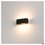 Svítidlo OSSA R7s,oval,mat. černá,R7s 78mm,max.100W,up/down