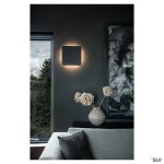Svítidlo PLASTRA SQUARE hranaté,sádrové,48 LED 3000K
