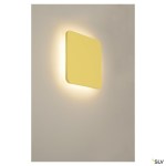 Svítidlo PLASTRA SQUARE hranaté,sádrové,48 LED 3000K