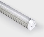 Svítidlo Solid Strip LED, 15W, 1095lm, 4K, IP20 šedá