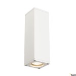 Svítidlo THEO UP/DOWN OUT nástěnné hranaté bílá 2x35W