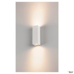 Svítidlo THEO UP/DOWN OUT nástěnné hranaté bílá 2x35W
