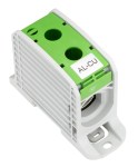 Svorka Al-Cu, 1-pólová, 185mm² zeleno/žlutá