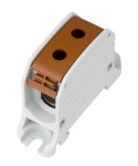 Svorka Al-Cu,1pólová,50mm² hnědá