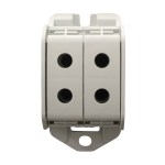 Svorka Al-Cu,1pólová,dvojitá,50mm² šedá