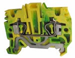 Svorka bezšroub.2,5mm,zeleno-žlutá