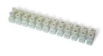 Svorkovnice lustrová, 12-pólová 4mm, dělitelná, bílá