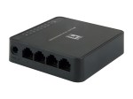 Switch 8xRJ45 10/100 bez ventilátoru s ext. zdrojem, desktop