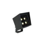 Syros LED 6W 550lm 3000K Ra80 220-240V IP65 anthracite