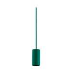 Tacito fitting E27 with cable opal green (RAL 6026)