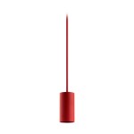 Tacito fitting E27 with cable traffic red (RAL 3020)