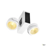 TEC KALU CW, LED vnitřní, double, bílá/černá 24° 3000K