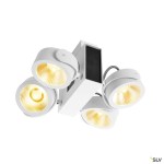 TEC KALU CW, LED vnitřní, quad bílá/černá 24° 3000K