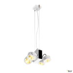 TEC KALU CW, LED vnitřní, quad bílá/černá 24° 3000K