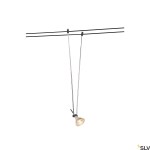 TELESCOPIC, cable luminaire for TENSEO, QR-C51, black