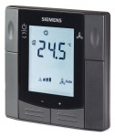 Termostat s LCD pro fan coily a DX, 4 tlačítka, černý
