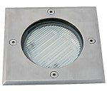 Terra-II-Q 9W GX53, 100-240V, IP67, edelstahl