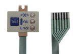 Test button for single-battery luminaires autotest