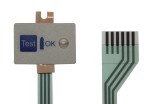 Test button for single-battery luminaires standard