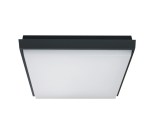 Tina Square LED 20W, 3000K, 1600lm, IP54, antracitová