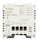 Tlačítkový stmívač pro LED, 2M, MASTER, matná černá
