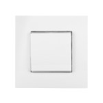 Tlačítkový stmívač pro LED, 2M, SET, bílý