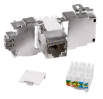 TOOLLESS LINE keystone modul RJ45 stíněný, Cat.6a (SFA)