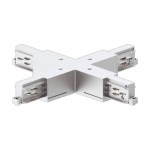 TRACK ON 3 PHASE X-CONNECTOR DALI WHITE