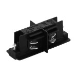 TRACK ON mechanical connector straight with stop black