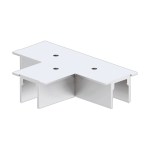 TRACK ON RECESSED COVER 3-PHASES X-CONNECTOR DALI WHITE