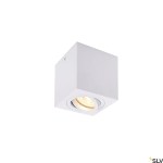 TRILEDO Single, vnitřní stropní svítidlo,QPAR51,bílá,max 10W
