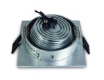 Tris-I-Q/A1 LED 3x1W 3000K 135lm,dimmbar,350mA,IP20,alu