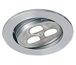 Tris-II-R/A1 LED 3x1W 6000K 180lm,dimmbar,350mA,IP20,alu