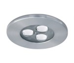 Tris-II-R LED 3x1W 6000K 180lm,dimmbar,350mA,IP65,aluminium