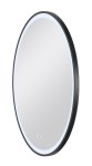 TRUKKO 80, zrcadlo 23W 3/4/6,5K CRI90, IP44, Ø 80 cm, černé