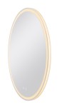 TRUKKO 80, zrcadlo 23W 3/4/6,5K CRI90, IP44 ,Ø 80 cm, čiré