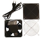 Ventilátor 160m³ pro DWxx6060/50,120x120,mřížka s filtrem