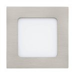 Vestavné LED CCT sv. 120X120 nikl 'FUEVA'