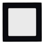 Vestavné LED CCT sv. 170X170 černá 'FUEVA'