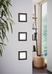 Vestavné LED CCT sv. 170X170 černá 'FUEVA'
