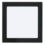 Vestavné LED CCT sv. 225X225 černá 'FUEVA'