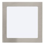 Vestavné LED CCT sv. 225X225 nikl 'FUEVA'